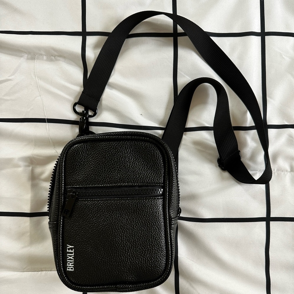 Brixley Faux Leather Crossbody Bag